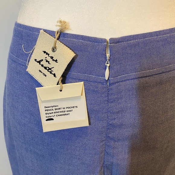 Pencil Skirt with Pockets - Picture 4 of 5